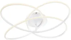 LED-Deckenleuchte Panda in Weiß max. 60 Watt Deckenlampe