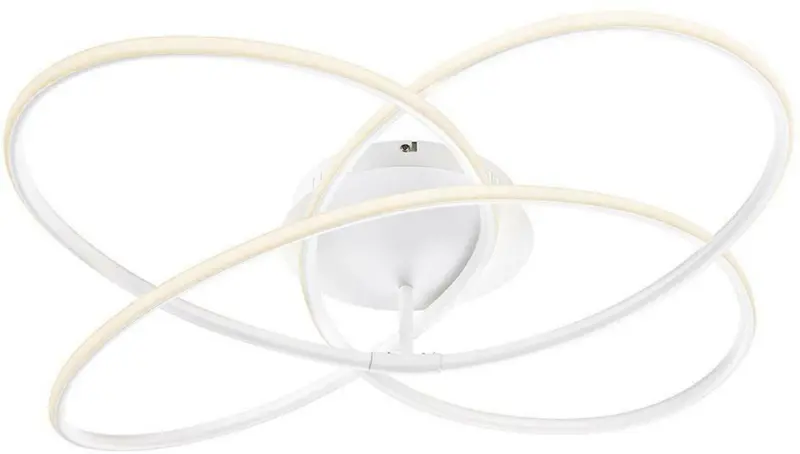 LED-Deckenleuchte Panda in Weiß max. 60 Watt Deckenlampe