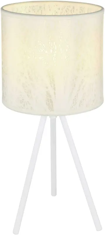 Tischleuchte Pinni in Weiß max. 25 Watt