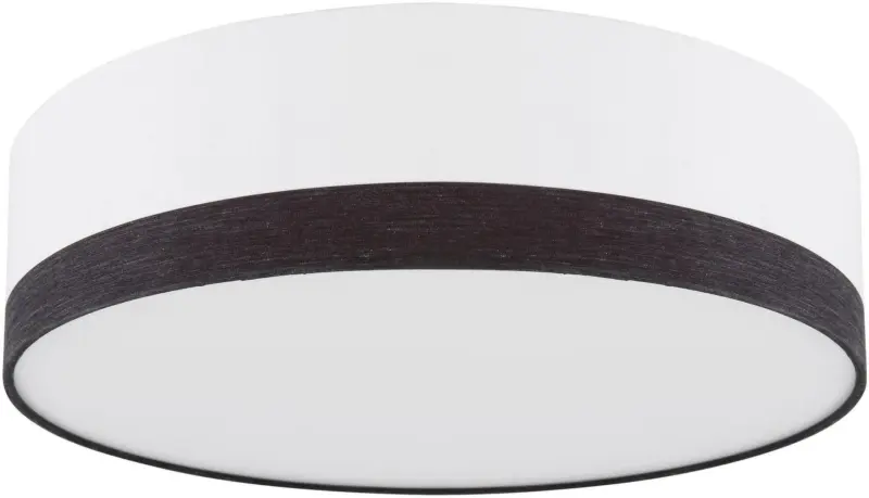LED-Deckenleuchte Maggy in Schwarz/Weiß max. 20 Watt Deckenlampe