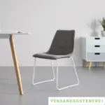 mömax Stuhl 'Mira', dunkelgrau