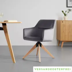 Stuhl 'Sara', dunkelgrau