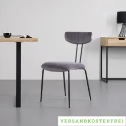 Stuhl 'Tylor', dunkelgrau