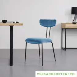Stuhl 'Tylor', blau