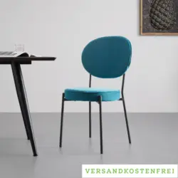 Stuhl 'Florentin', petrol