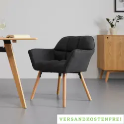 Armlehnstuhl 'Matthew', grau