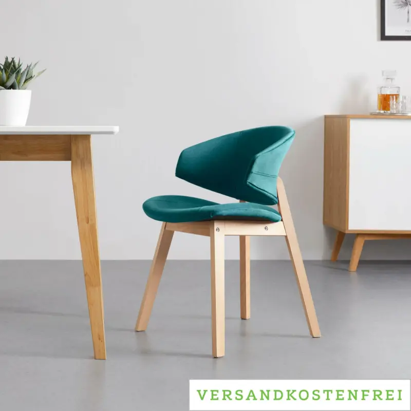 Armlehnstuhl 'Nora', grün