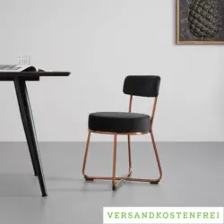 Stuhl 'Pamela', schwarz