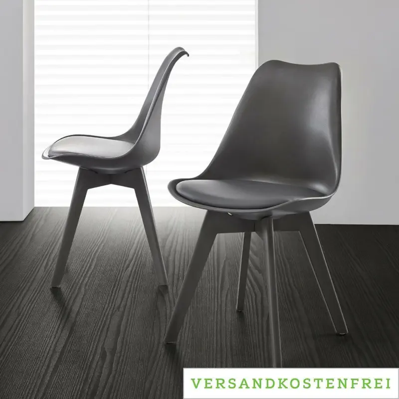 Stuhl 'Vega', grau