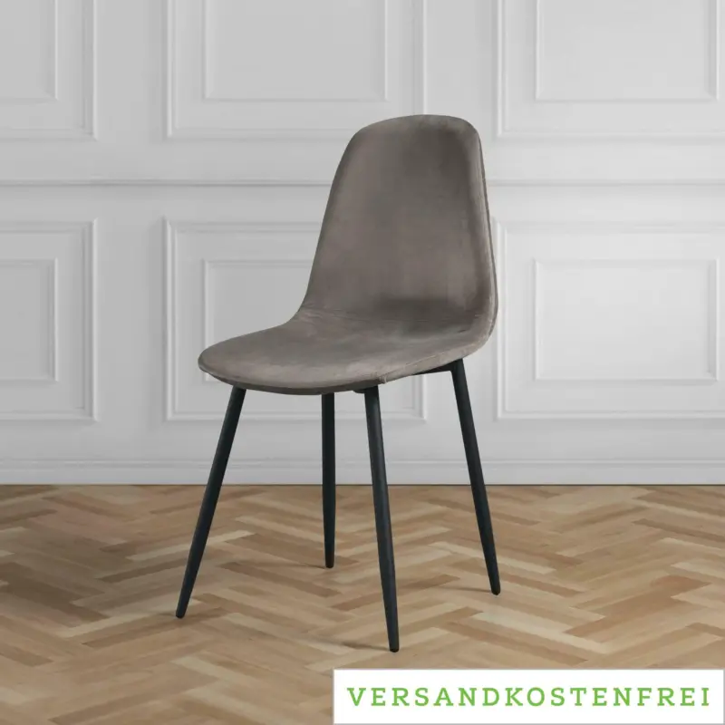 Stuhl 'Ida', grau