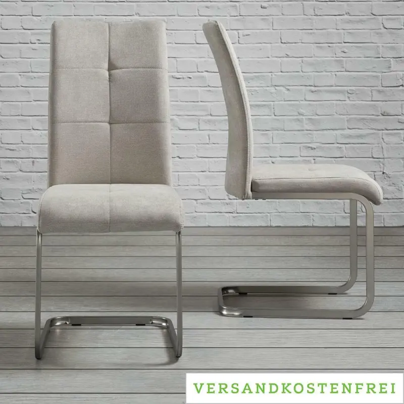 Schwingstuhl 'Lucie', sandfarben