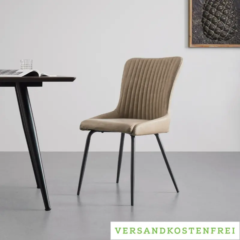 Stuhl 'Pippo', beige