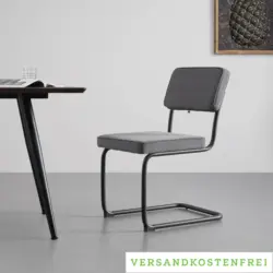 Schwingstuhl 'Rossi', grau