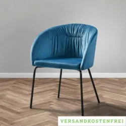 Armlehnstuhl 'Vani', blau