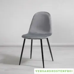 Stuhl 'Lio', grau