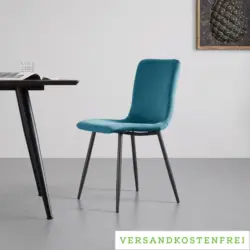Stuhl 'Elif', petrol