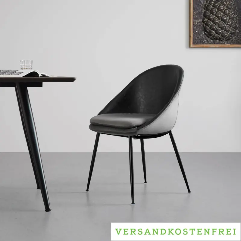 Armlehnstuhl 'Ilaria', grau