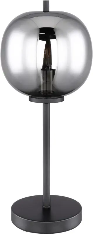 Tischleuchte Blacky in Schwarz max. 40 Watt