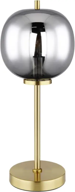 Tischleuchte Blacky I in Grau max. 40 Watt