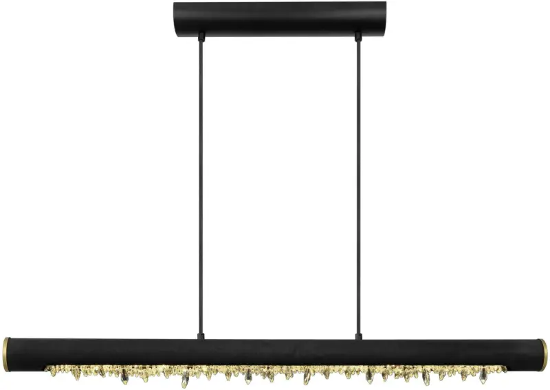 Hängeleuchte Felicitas in Schwarz max. 15 Watt