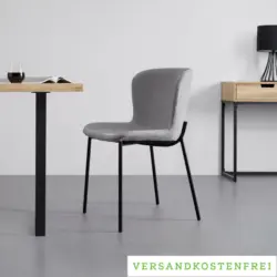 STUHL 'Noemie', hellgrau