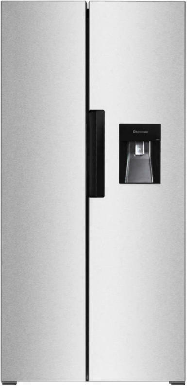 Bestmatic Side-by-side Sbs-126287.2 Inox B/h/t: Ca. 84x178x64 Cm