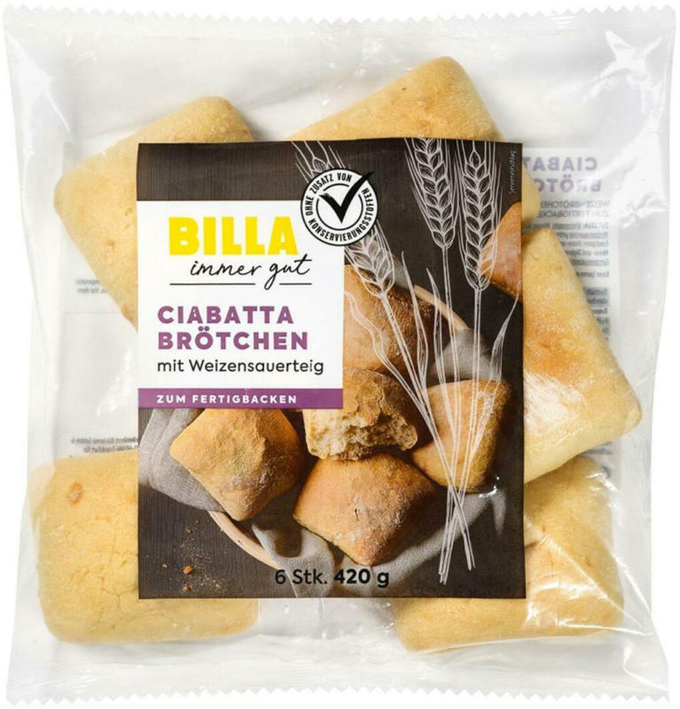 BILLA Ciabatta Brötchen