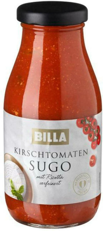 BILLA Kirschtomaten Sugo mit Ricotta