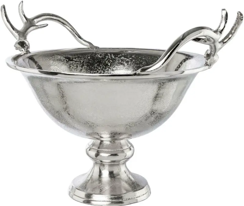 Dekoschale 6221519LO-49 aus Aluminium