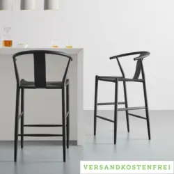 Barhocker 'Monica', schwarz