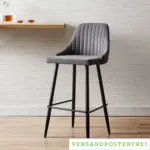mömax Barhocker 'Seko', dunkelgrau