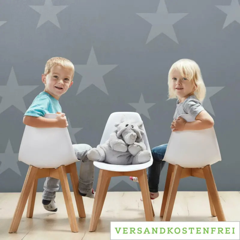 Kinderstuhl 'Tibby', weiß