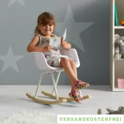 Kinderschaukelstuhl 'Bobby', weiß