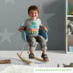 mömax Kinderschaukelstuhl 'Bobby', blau