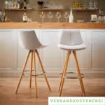 m&ouml;max Barhocker 'Nelo', hellgrau