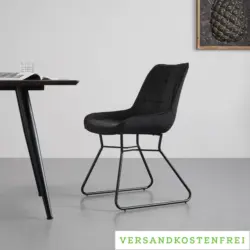 STUHL in schwarz 'Marina'