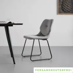 Stuhl 'Alica', grau