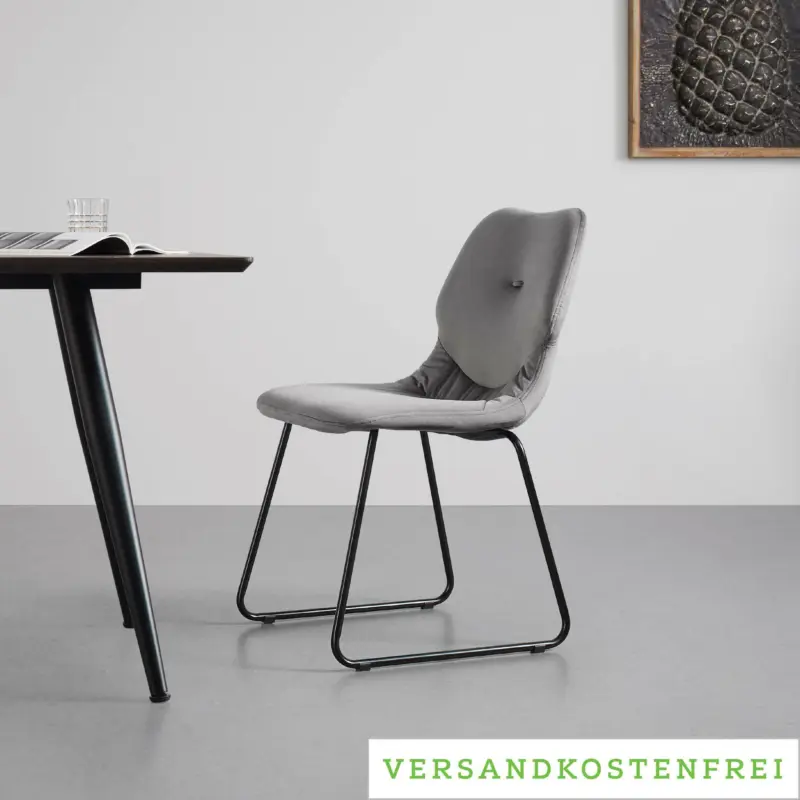 Stuhl 'Alica', grau