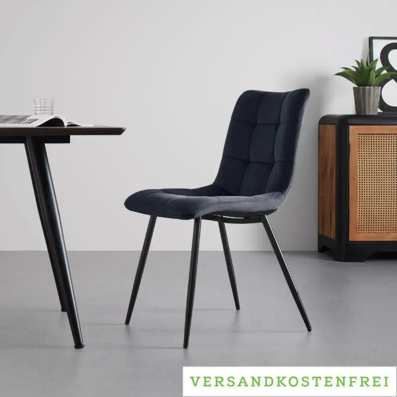 STUHL 'Suri', dunkelblau