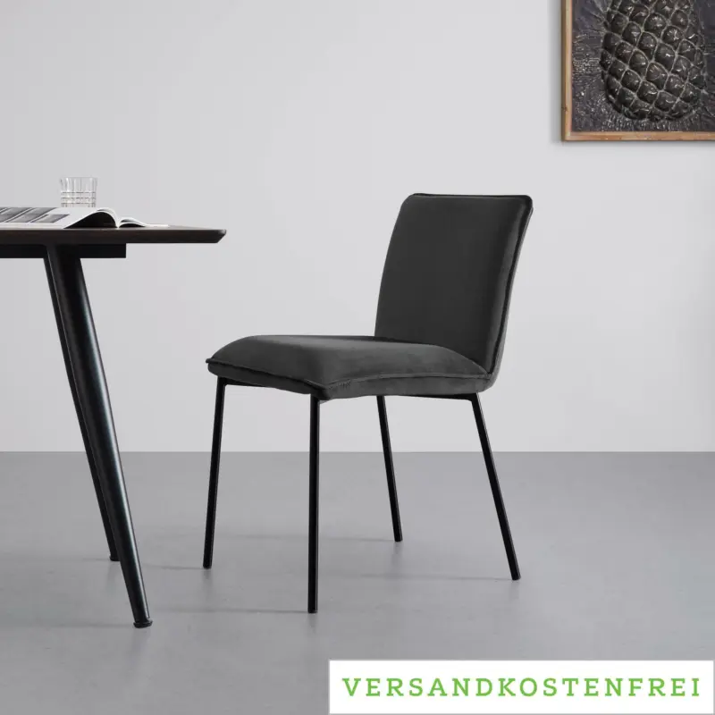 STUHL 'Darla', dunkelgrau