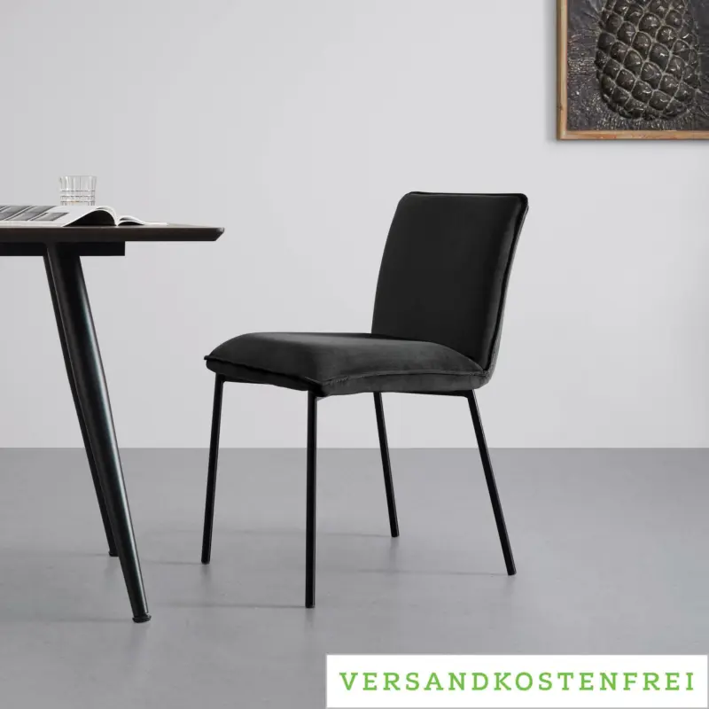 STUHL 'Darla', schwarz