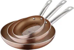 Pfannenset Professional Chef Ø ca. 18/22/26cm, 3-teilig