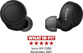 SONY WF-C500 - True Wireless Kopfhörer (In-ear, Schwarz)