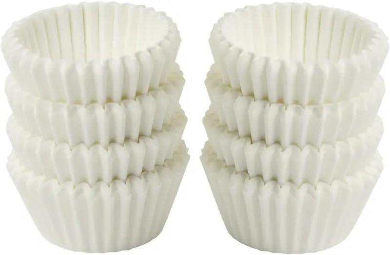 Papierförmchen XMAS2 in Weiß