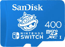 SanDisk Nintendo Switch - 400GB microSDXC Blau; Speicherkarte für Nintendo Switch, 400 GB