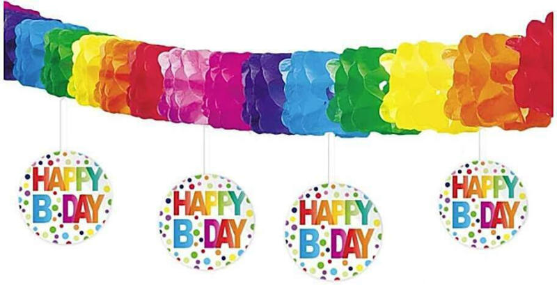 Ghirlanda HAPPY BIRTHDAY