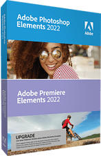 PC/Mac - Adobe Photoshop Elements 2022 & Premiere Elements 2022 UPGRADE /D