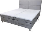 Boxspring ENGADIN 160x200cm gris