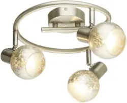 Strahler in Silberfarben max. 25 Watt