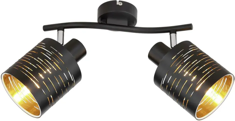 Strahler Tunno in Schwarz max. 15 Watt